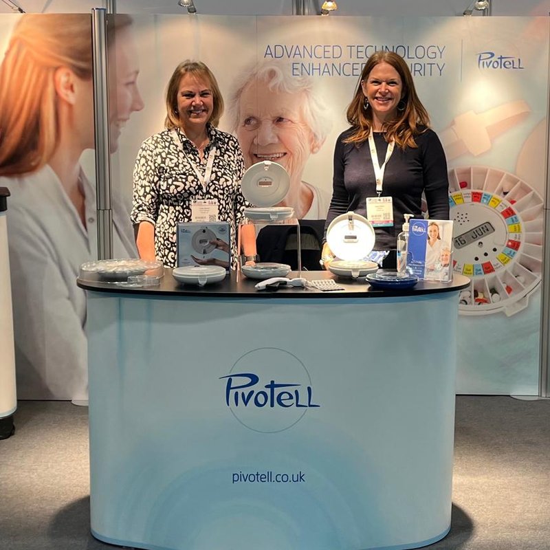 Pivotell team on our stand at a professional event