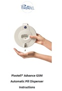 Pivotell Advance GSM automatic pill dispenser