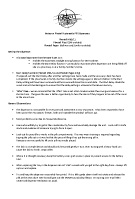 General Observations and Commonly Reported Issues